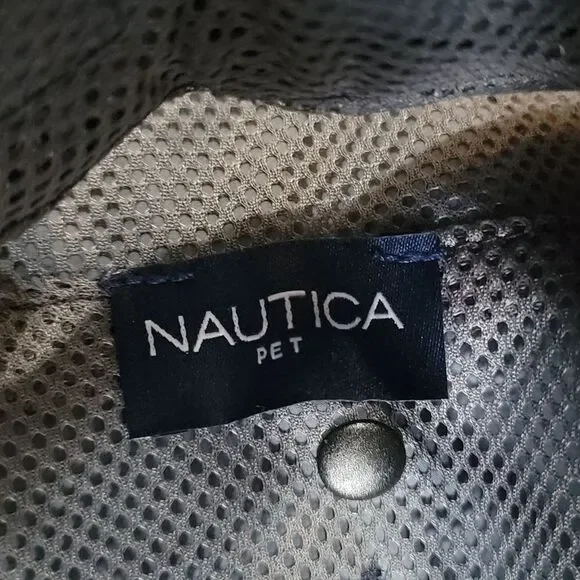 Nautica Pet Dog Blue Raincoat Harness Poncho Hoodies Vest  Waterproof co… - Picture 9 of 10
